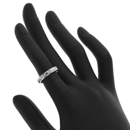 CHANEL Matelasse Medium #47 Ring Platinum PT950 Ladies [Used]
