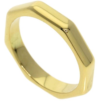 BVLGARI   Octagonal Ring  K18 Yellow Gold Ladies [Used]