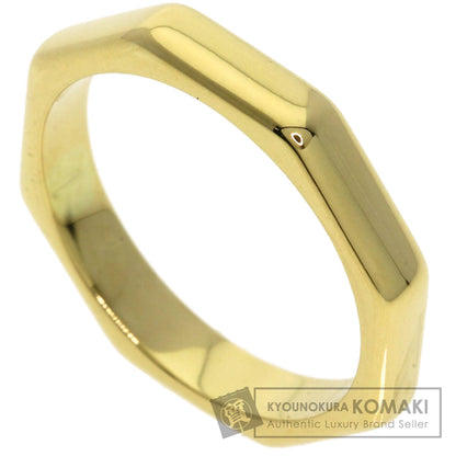 BVLGARI   Octagonal Ring  K18 Yellow Gold Ladies [Used]