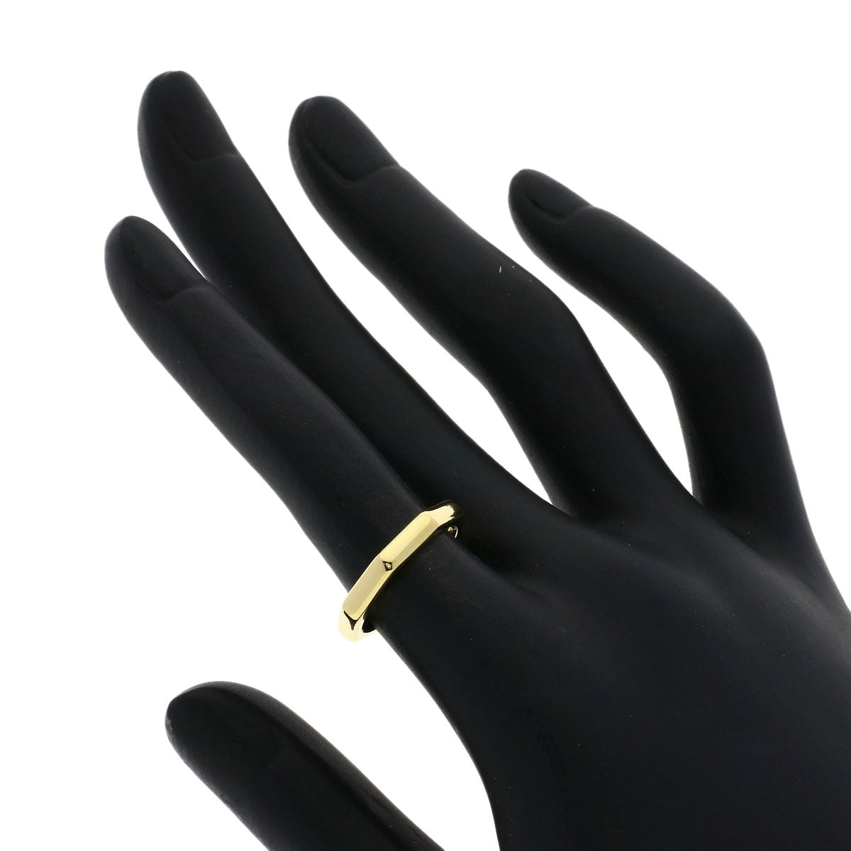BVLGARI   Octagonal Ring  K18 Yellow Gold Ladies [Used]