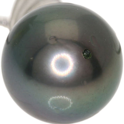 MIKIMOTO Black Butterfly Pearl Pearl Necklace K18 White Gold Ladies [Used]