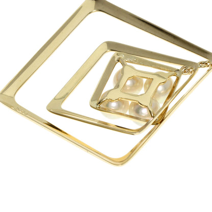 MIKIMOTO Pearl Pearl Necklace K14 Yellow Gold Ladies [Used]