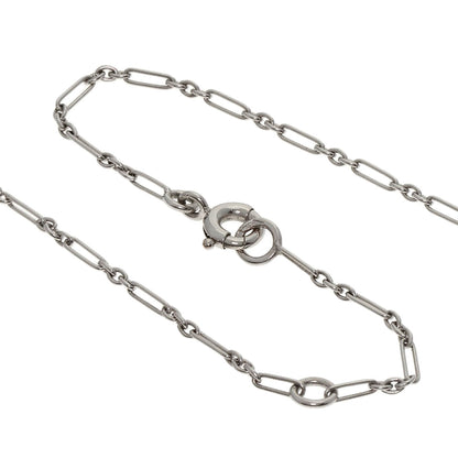 Diamond Necklace K18 White Gold 5.7g　Ladies