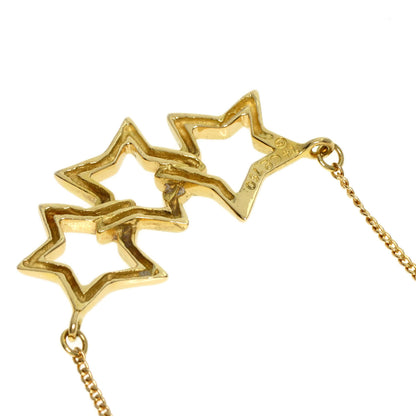TIFFANY&Co. Triple star Necklace K18 Yellow Gold Ladies [Used]