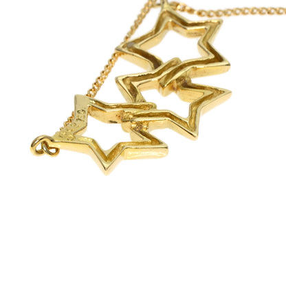 TIFFANY&Co. Triple star Necklace K18 Yellow Gold Ladies [Used]