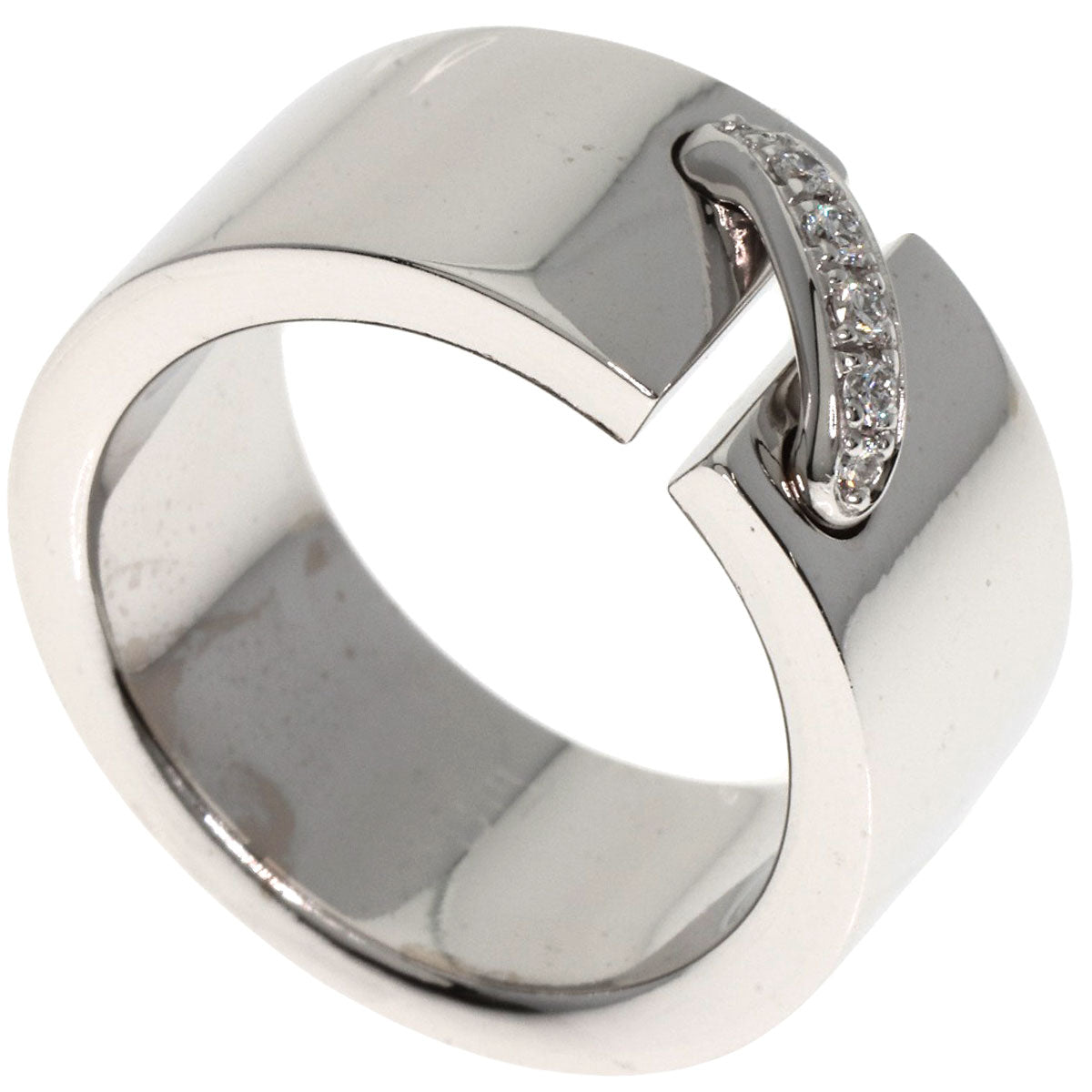 Chaumet Lian Diamond Ring K18 White Gold Ladies [Used]