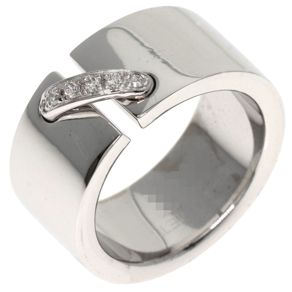 Chaumet Lian Diamond Ring K18 White Gold Ladies [Used]