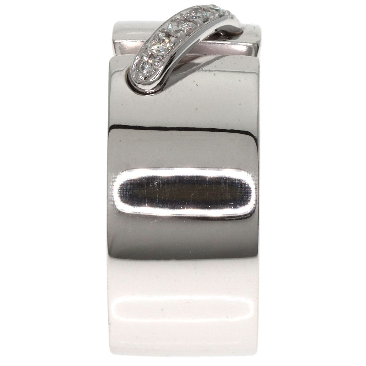 Chaumet Lian Diamond Ring K18 White Gold Ladies [Used]