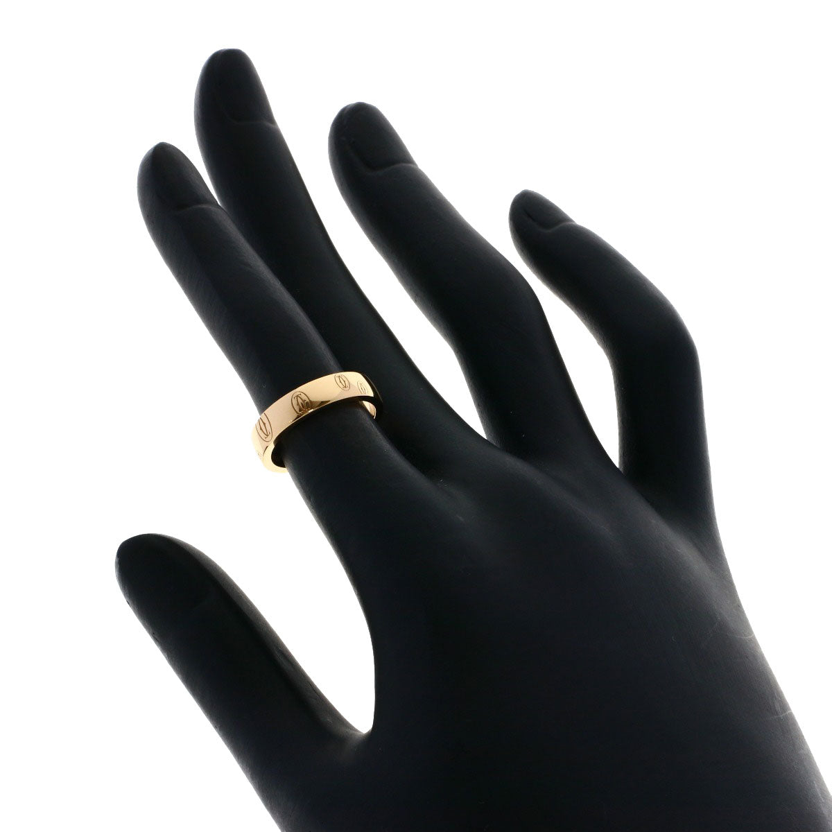 CARTIER Happy Birthday #47 Ring K18 Pink Gold Ladies [Used]