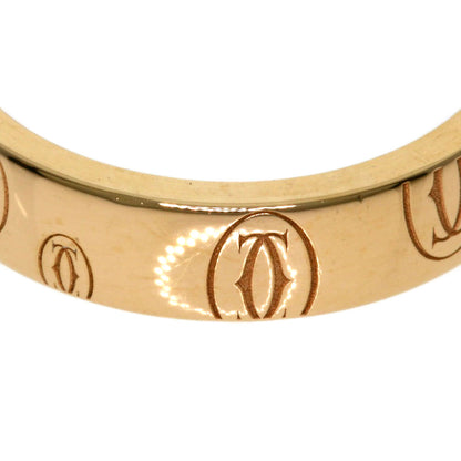 CARTIER Happy Birthday #47 Ring K18 Pink Gold Ladies [Used]