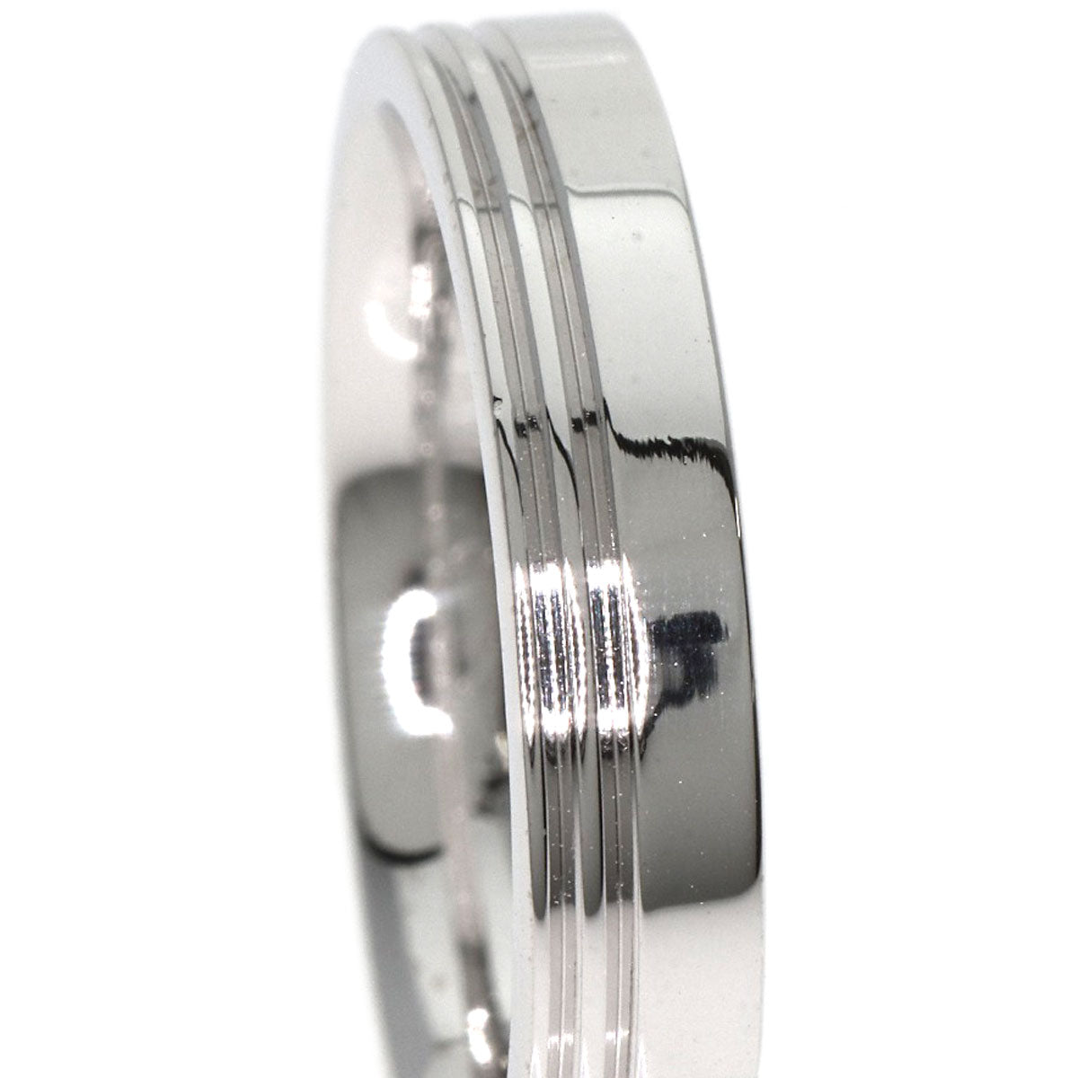 HERMES Alliance Kelly #52 Ring K18 White Gold Ladies [Used]