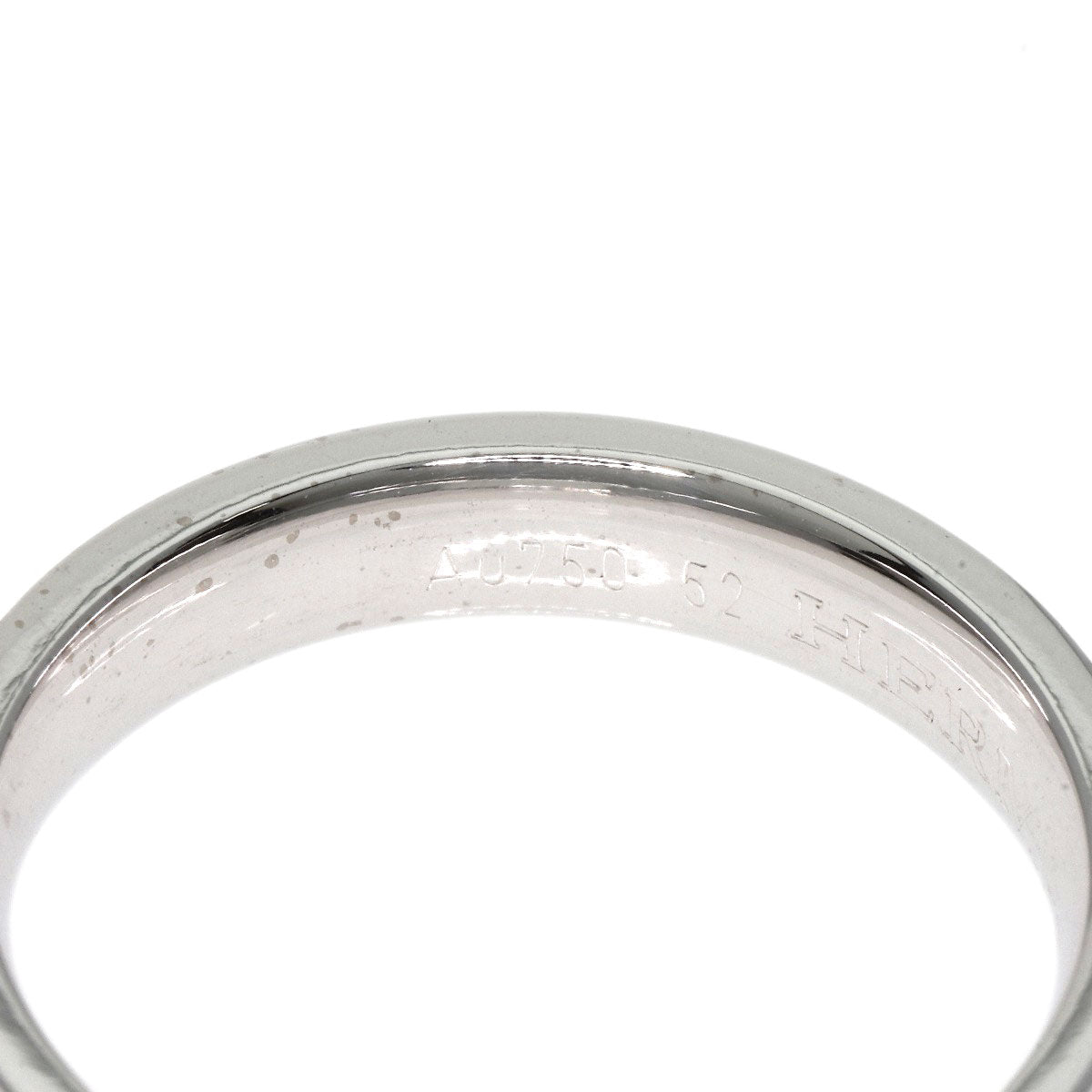 HERMES Alliance Kelly #52 Ring K18 White Gold Ladies [Used]