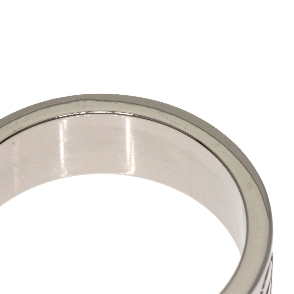 CARTIER love ring #50 Ring K18 White Gold Ladies [Used]