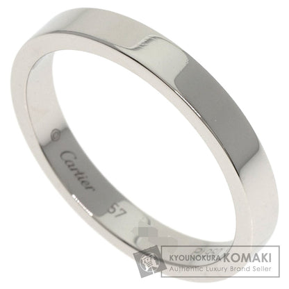 CARTIER C de Cartier #57 Ring Platinum PT950 Ladies [Used]