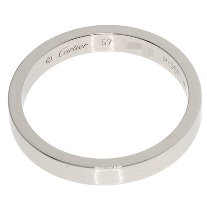 CARTIER C de Cartier #57 Ring Platinum PT950 Ladies [Used]
