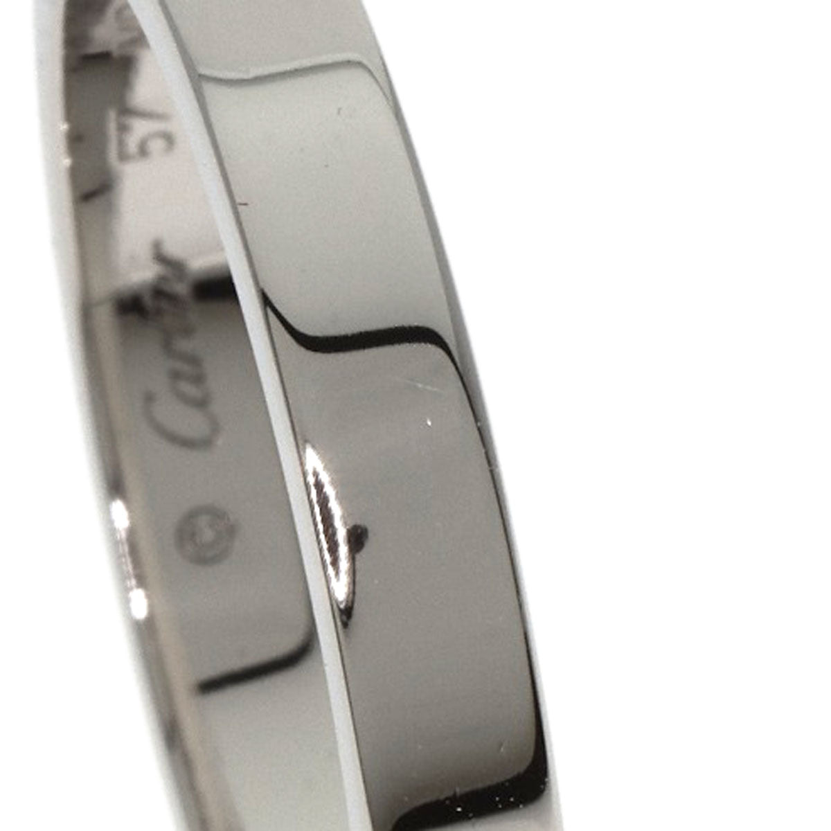 CARTIER C de Cartier #57 Ring Platinum PT950 Ladies [Used]