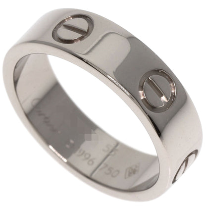 CARTIER love ring #53 Ring K18 White Gold Ladies [Used]