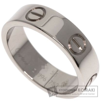 CARTIER love ring #53 Ring K18 White Gold Ladies [Used]