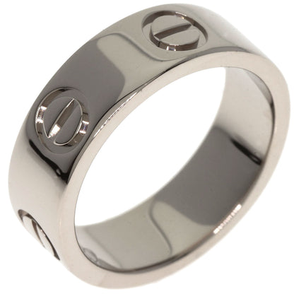 CARTIER love ring #47 Ring K18 White Gold Ladies [Used]