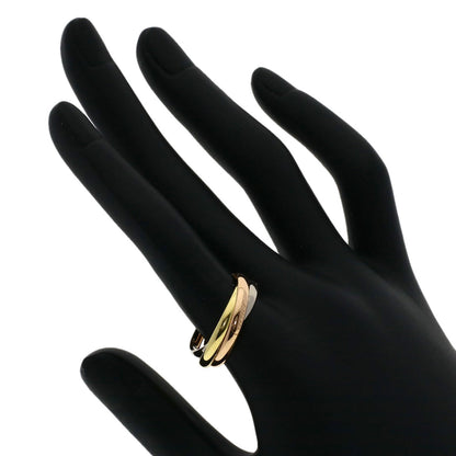 CARTIER   Trinity SM #58 current model Ring  K18 Yellow Gold 18K Pink GoldLadies [Used]