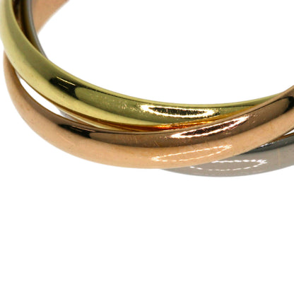 CARTIER   Trinity SM #58 current model Ring  K18 Yellow Gold 18K Pink GoldLadies [Used]