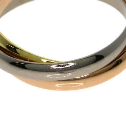 CARTIER   Trinity SM #58 current model Ring  K18 Yellow Gold 18K Pink GoldLadies [Used]