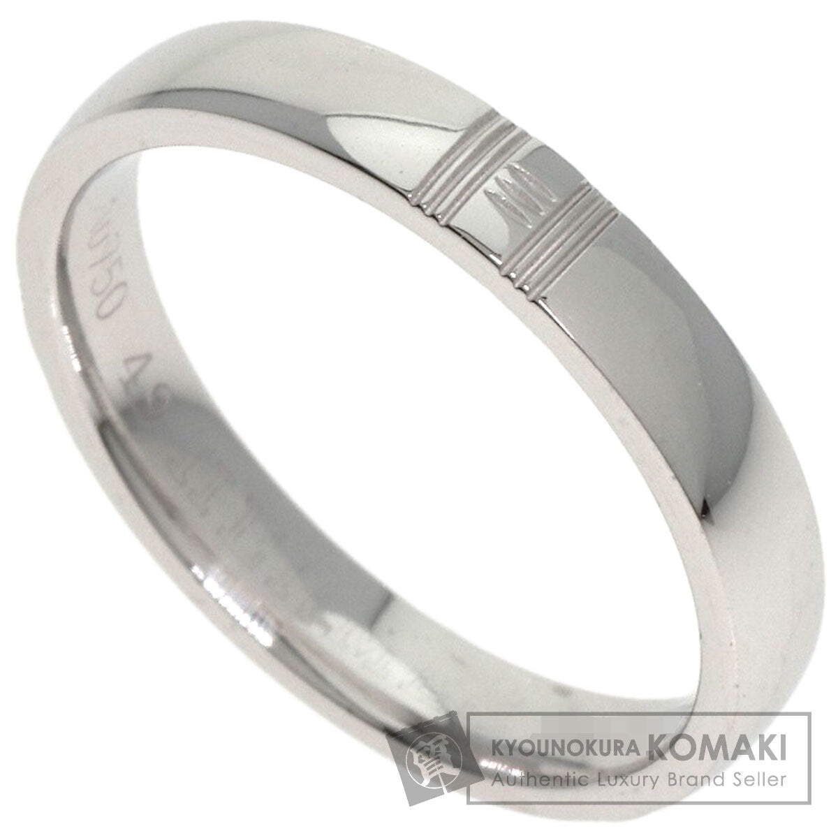 HERMES Alliance #49 Ring K18 White Gold Ladies [Used]