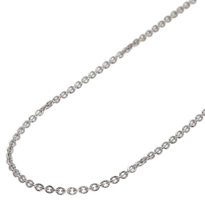 BVLGARI   Chain 15.7" Necklace  K18 White Gold Ladies [Used]