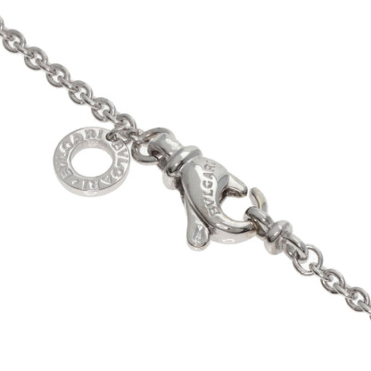 BVLGARI   Chain 15.7" Necklace  K18 White Gold Ladies [Used]