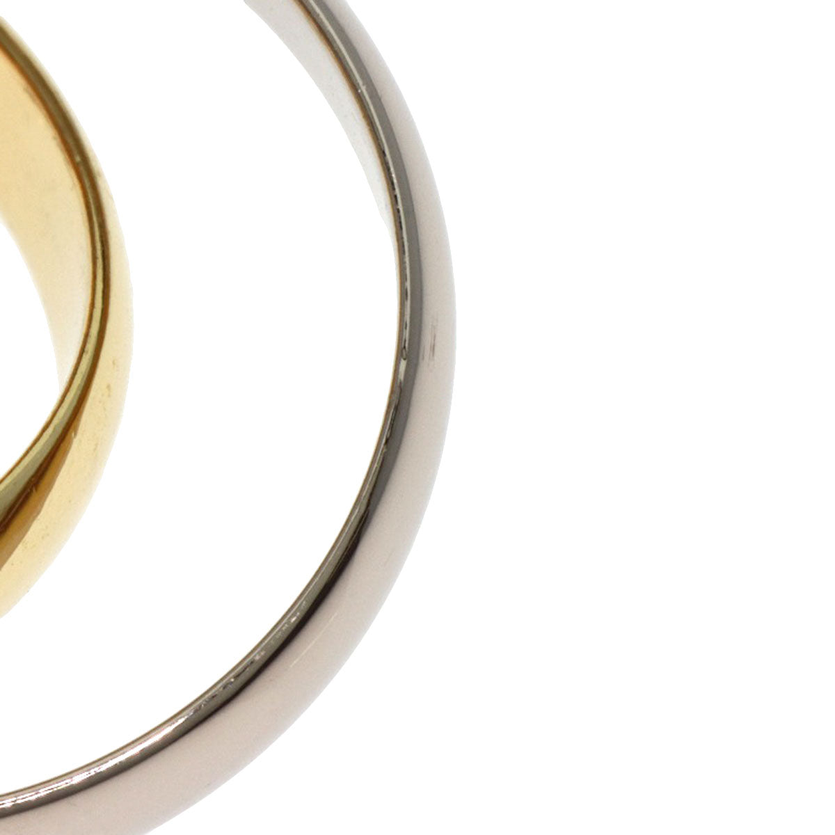 CARTIER   Trinity Ring #50 Current Ring  K18 Yellow Gold 18K Pink GoldLadies [Used]