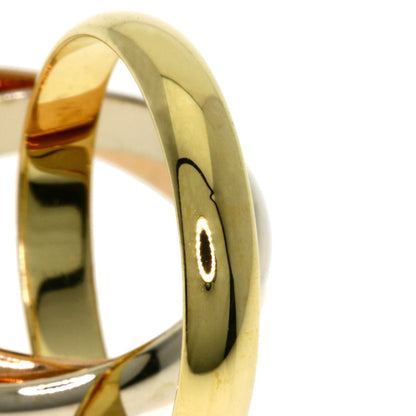 CARTIER Trinity #54 Ring K18 Yellow Gold K18 White GoldLadies [Used]