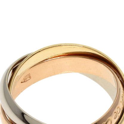 CARTIER Trinity #50 Ring K18 Yellow Gold K18 White GoldLadies [Used]