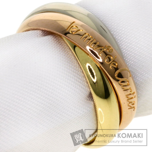CARTIER   Trinity #51 Ring  K18 Yellow Gold 18K Pink GoldLadies [Used]
