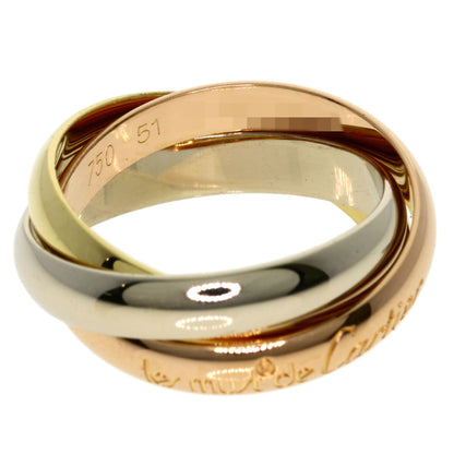 CARTIER   Trinity #51 Ring  K18 Yellow Gold 18K Pink GoldLadies [Used]