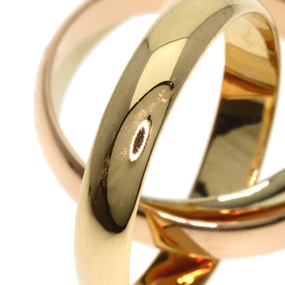 CARTIER Trinity #50 Ring K18 Yellow Gold 18K Pink GoldLadies [Used]