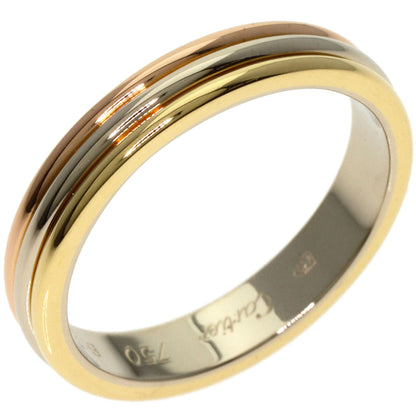 CARTIER Three colors # 58 Ring K18 Yellow Gold K18 White Goldunisex [Used]