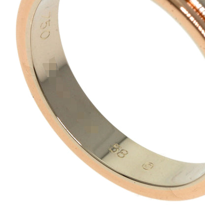 CARTIER Three colors # 58 Ring K18 Yellow Gold K18 White Goldunisex [Used]