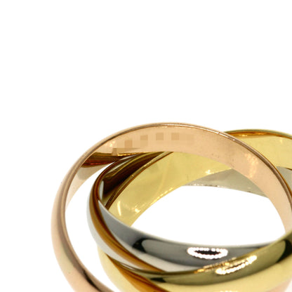 CARTIER Trinity #48 Ring K18 Yellow Gold K18 White GoldLadies [Used]