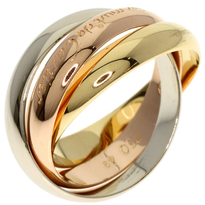 CARTIER Trinity #49 Ring K18 Yellow Gold 18K Pink GoldLadies [Used]