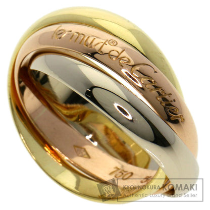 CARTIER   Trinity Ring  K18 Yellow Gold 18K Pink GoldLadies [Used]