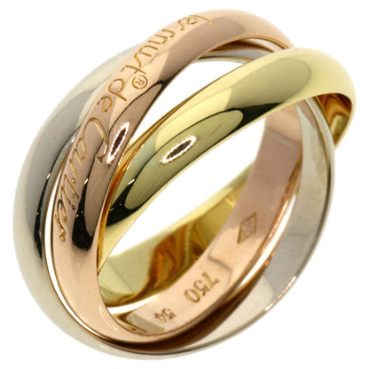 CARTIER   Trinity Ring  K18 Yellow Gold 18K Pink GoldLadies [Used]
