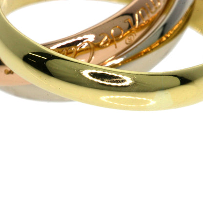 CARTIER   Trinity Ring  K18 Yellow Gold 18K Pink GoldLadies [Used]