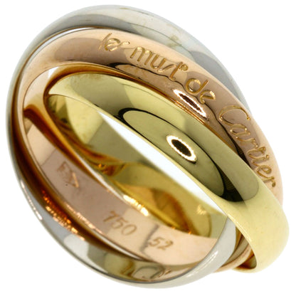CARTIER   Trinity #52 Ring  K18 Yellow Gold K18 White GoldLadies [Used]