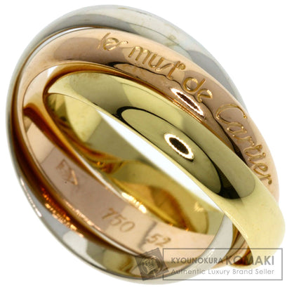 CARTIER   Trinity #52 Ring  K18 Yellow Gold K18 White GoldLadies [Used]