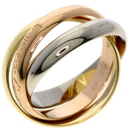 CARTIER   Trinity #52 Ring  K18 Yellow Gold K18 White GoldLadies [Used]