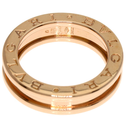 BVLGARI B.zero1 1 Band #47 Ring K18 Pink Gold Ladies [Used]