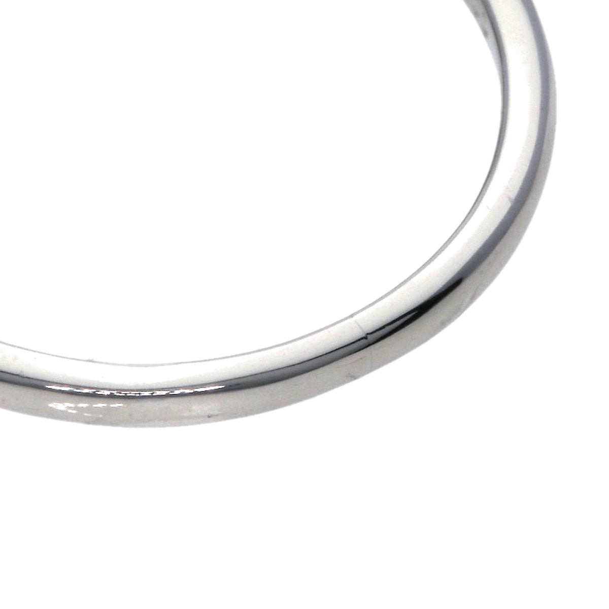 MIKIMOTO Leaf Pearl Pearl 2P Diamond Ring Platinum PT900 Ladies [Used]