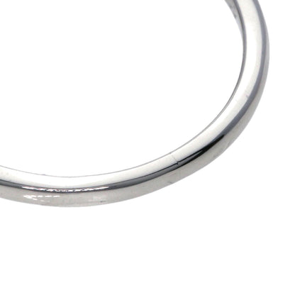 MIKIMOTO Leaf Pearl Pearl 2P Diamond Ring Platinum PT900 Ladies [Used]