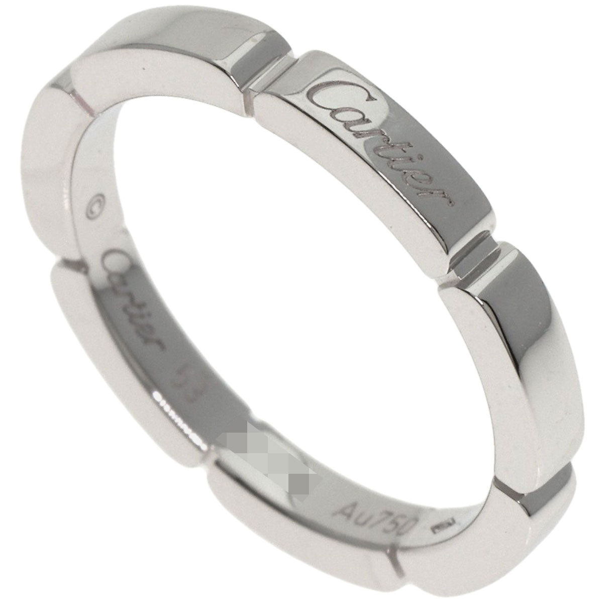 CARTIER Mayon PANTHERE #53 Ring K18 White Gold Ladies [Used]