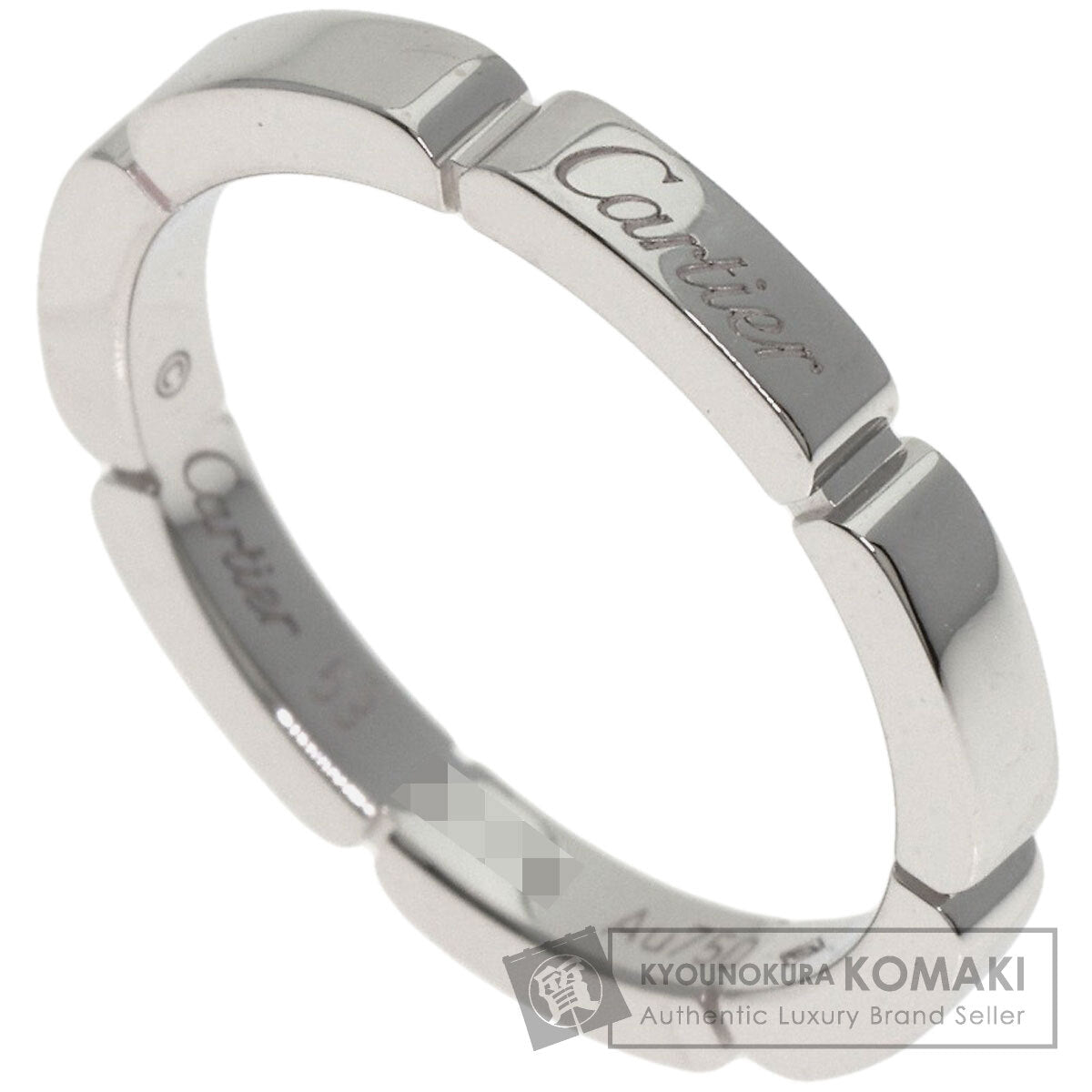CARTIER Mayon PANTHERE #53 Ring K18 White Gold Ladies [Used]